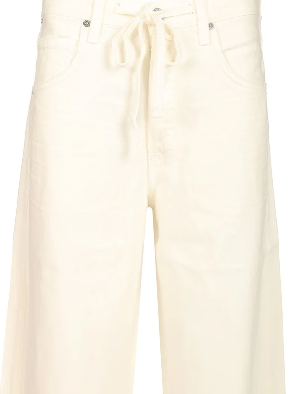 Citizens Of Humanity White Denim Pants - Image 4