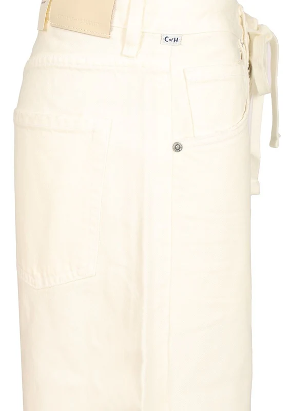 Citizens Of Humanity White Denim Pants - Image 5