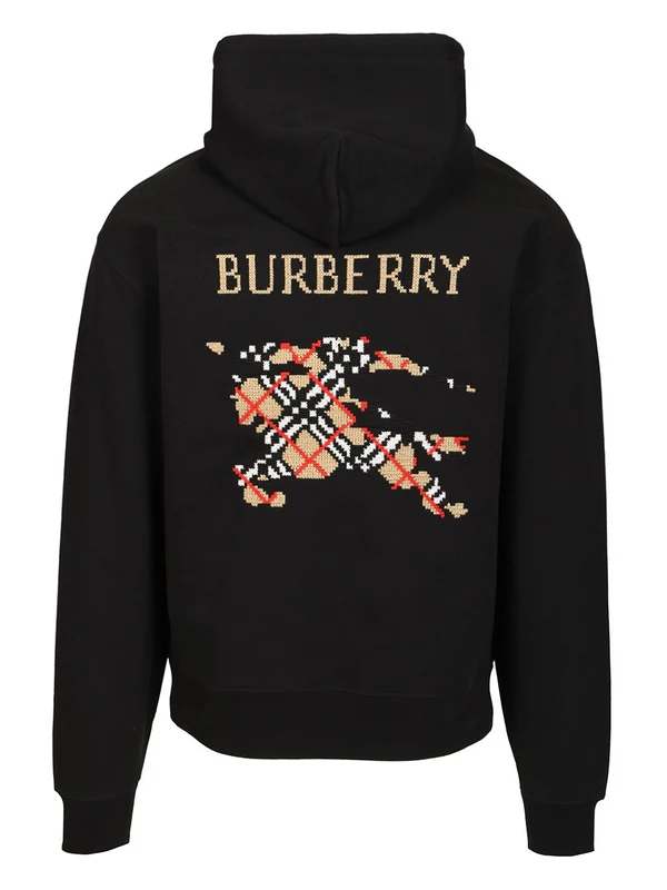 Burberry Black Hoodies - Image 2