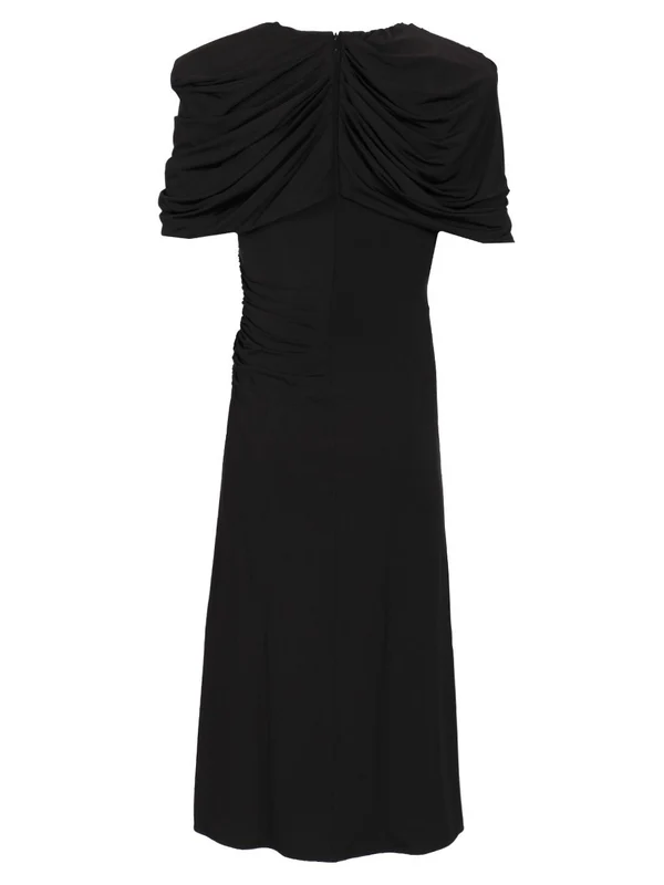 Stella Mccartney Black Midi Dress - Image 2