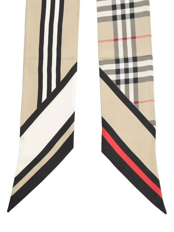 Burberry Multicolor Silk Mufflers - Image 2