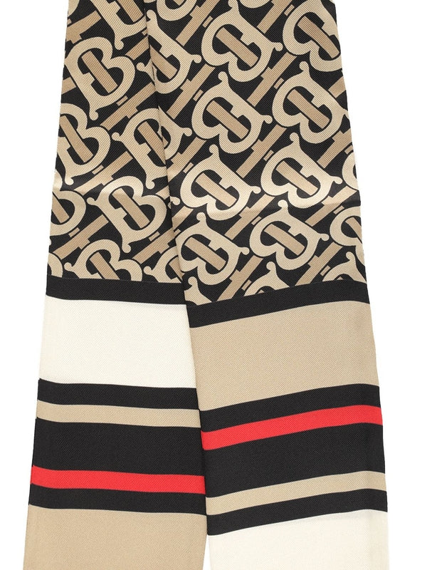 Burberry Multicolor Silk Mufflers - Image 3