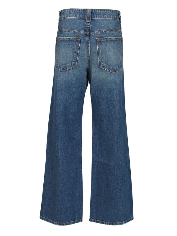 Khaite Blue Denim Pants - Image 2