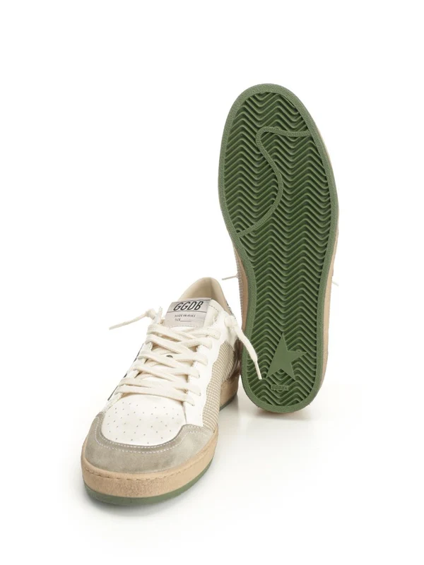 Golden Goose White Low Top Sneakers - Image 5
