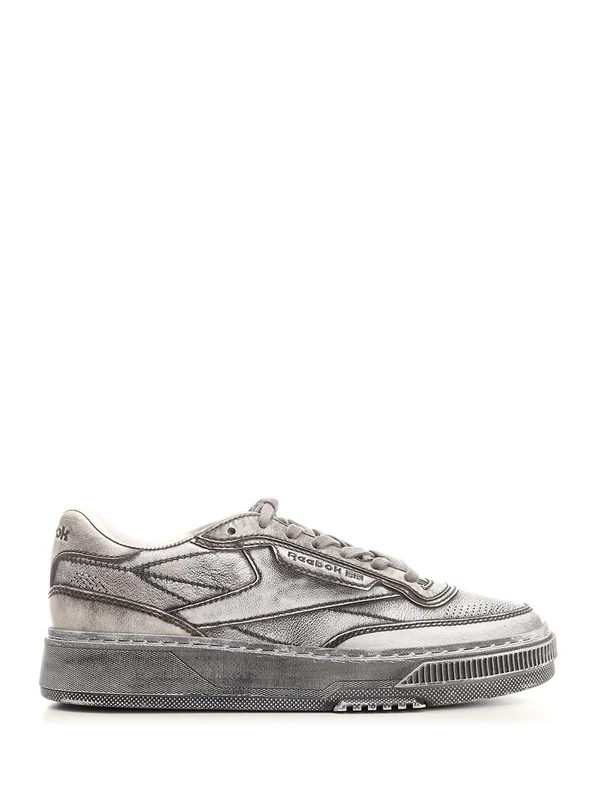 Reebok Club C LTD Grey Low Top Sneakers - Image 2