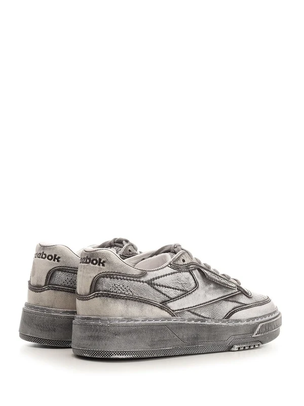 Reebok Club C LTD Grey Low Top Sneakers - Image 5