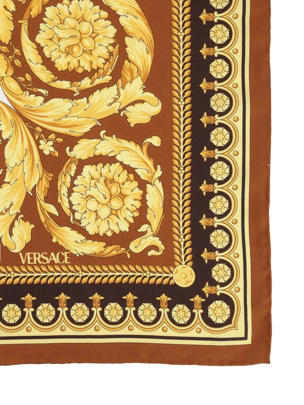 Versace Multicolor Silk Mufflers - Image 2