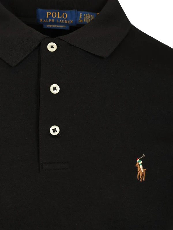Polo Ralph Lauren Black Polo Shirts - Image 3