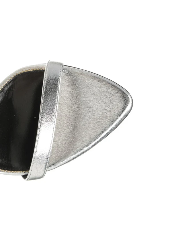 Tom Ford Silver Sandal Heels - Image 4
