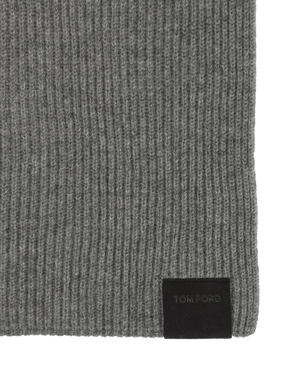 Tom Ford Grey Other Fabric Mufflers - Image 2