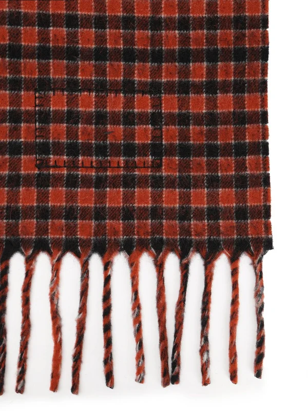 Marni Orange Wool Mufflers - Image 3