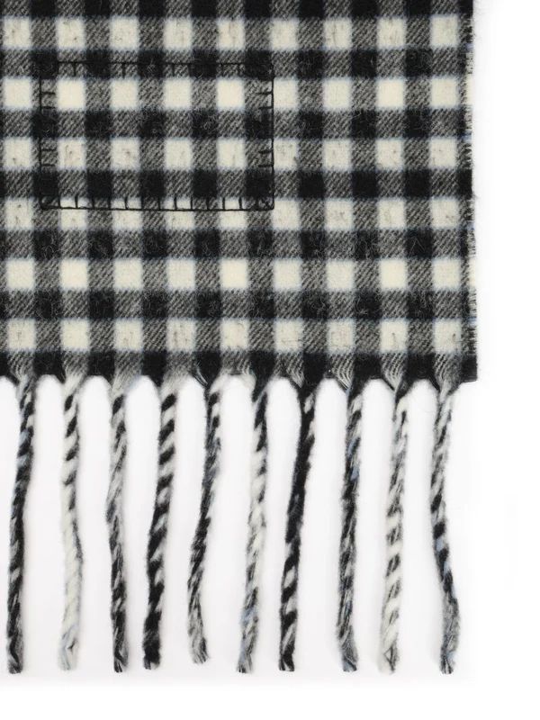 Marni Grey Wool Mufflers - Image 3