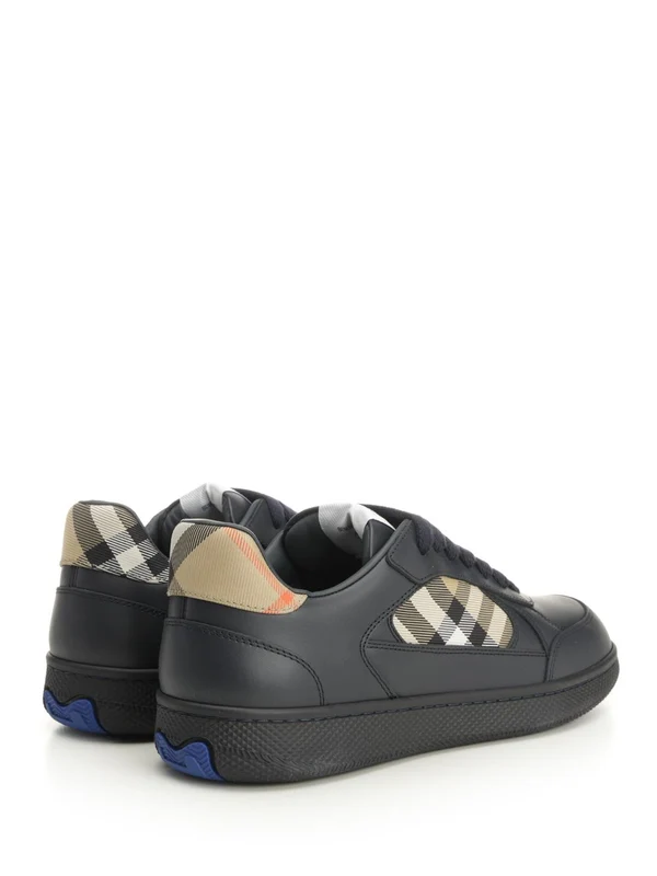 Burberry Black Low Top Sneakers - Image 3