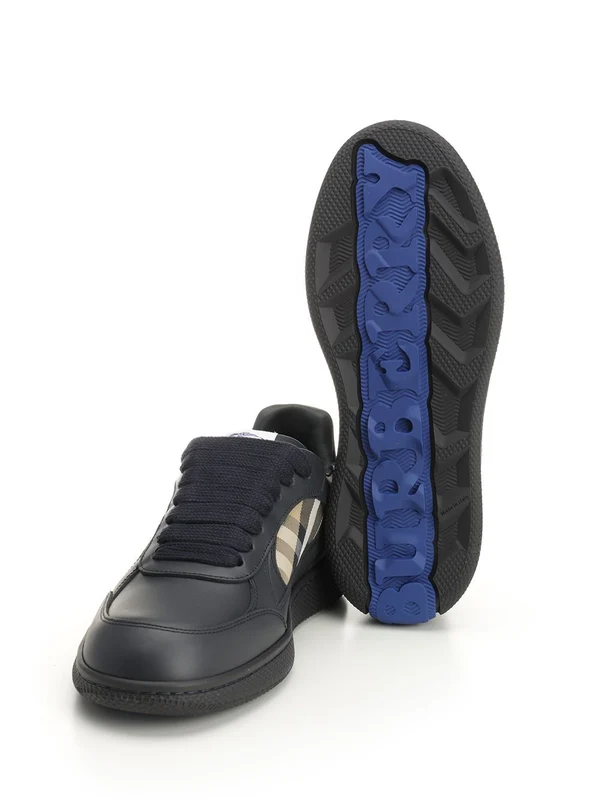 Burberry Black Low Top Sneakers - Image 5
