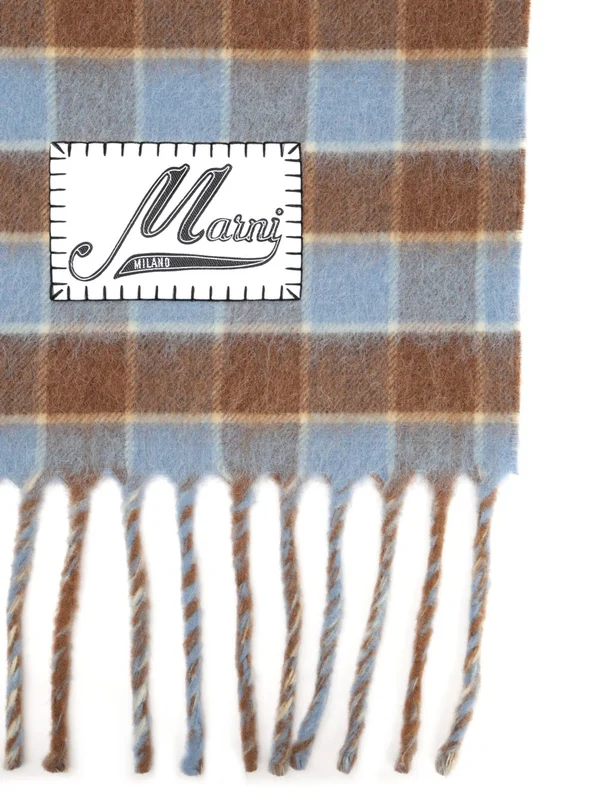 Marni Multicolor Wool Mufflers - Image 2
