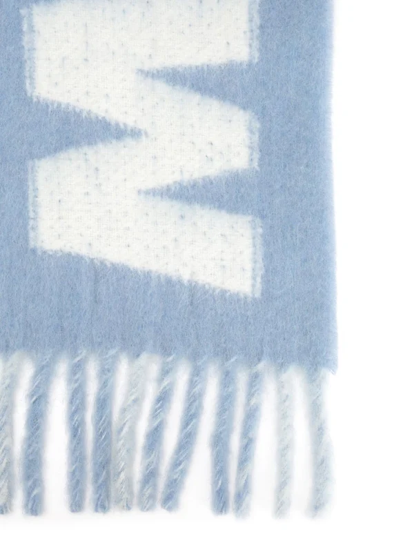 Marni Skyblue Wool Mufflers - Image 3