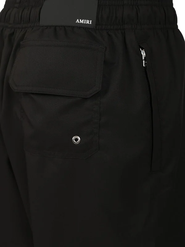 Amiri Black Swim Shorts - Image 4