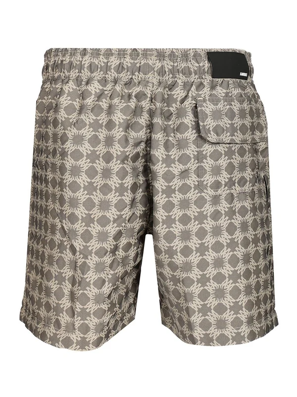 Amiri Grey Swim Shorts - Image 2