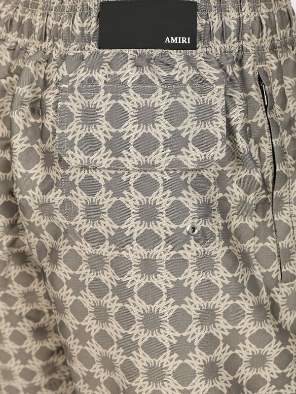 Amiri Grey Swim Shorts - Image 4