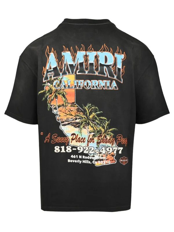 Amiri Black Half Sleeve - Image 2