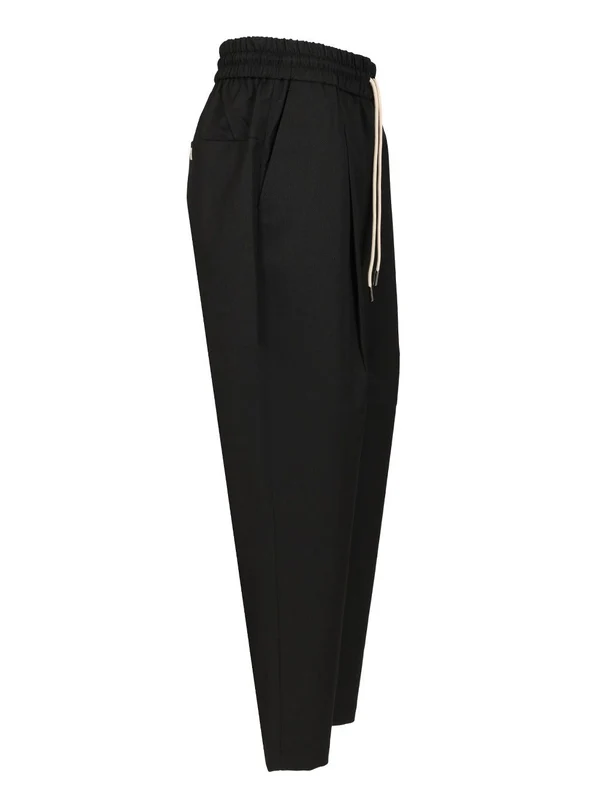 Drôle De Monsieur Black Casual Pants - Image 3