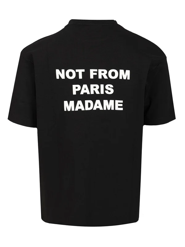Drôle De Monsieur Black Half Sleeve - Image 2