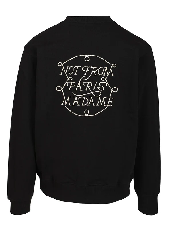 Drôle De Monsieur Black Sweatshirts - Image 2
