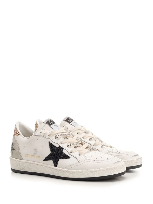 Golden Goose White Low Top Sneakers - Image 2