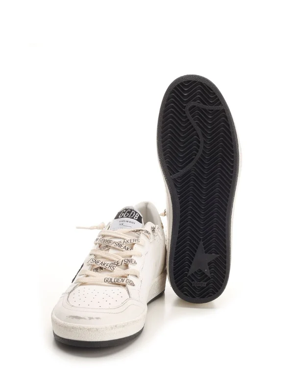 Golden Goose White Low Top Sneakers - Image 5