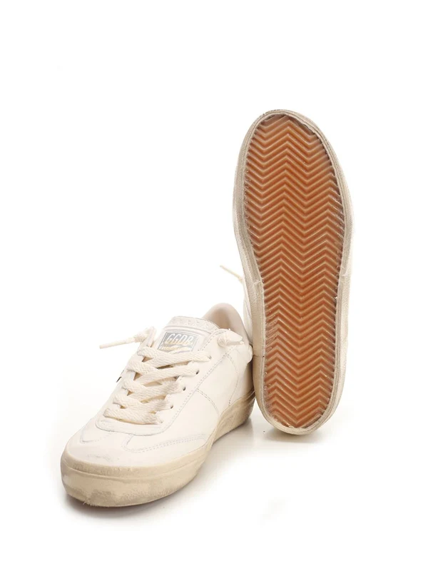 Golden Goose White Low Top Sneakers - Image 5