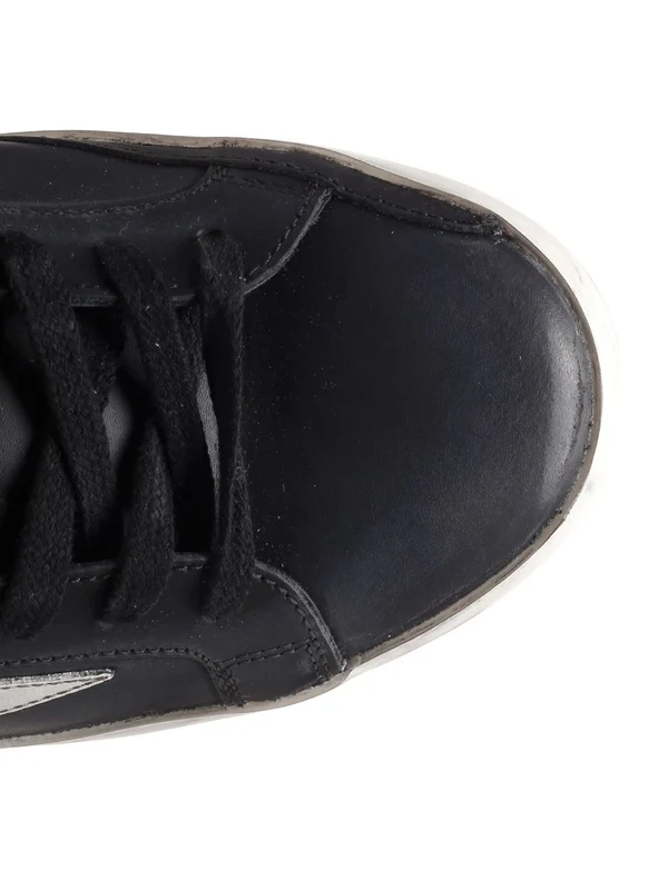 Golden Goose Black Low Top Sneakers - Image 4