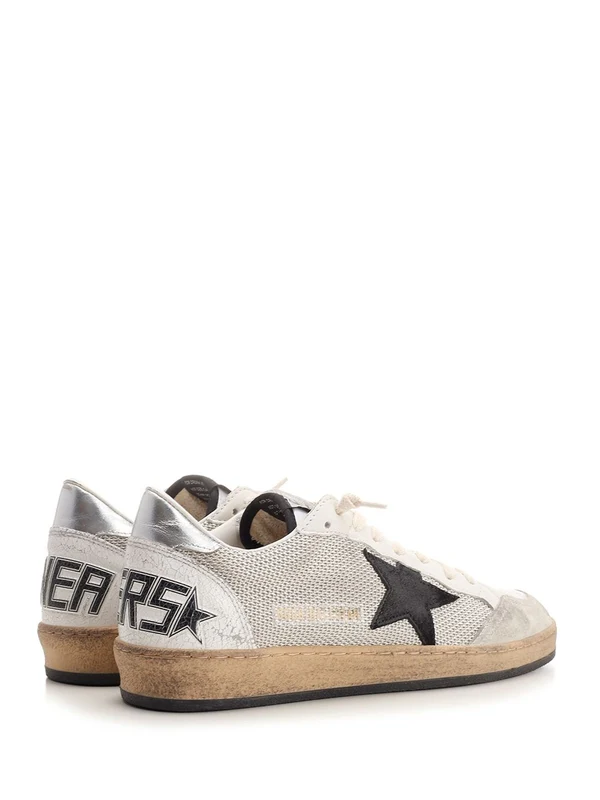 Golden Goose White Low Top Sneakers - Image 3
