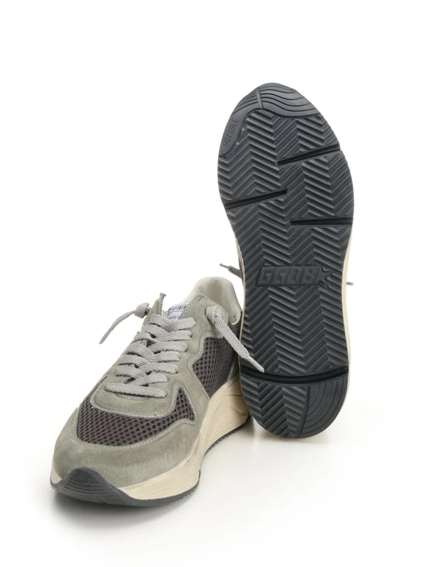 Golden Goose Green Low Top Sneakers - Image 5