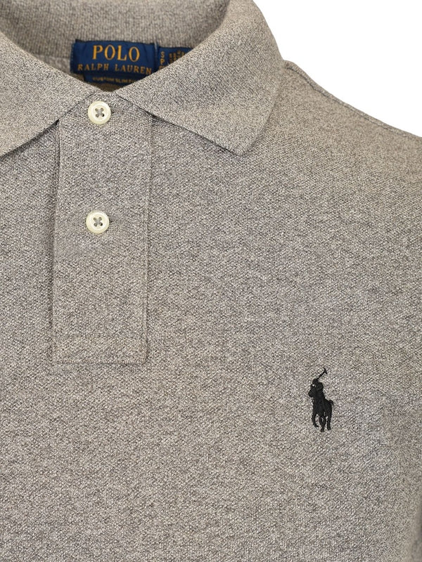 Polo Ralph Lauren Grey Polo Shirts - Image 3