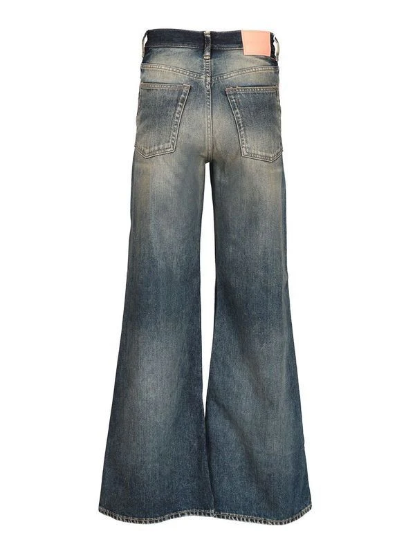Acne Studios 2022F Blue Denim Pants - Image 2