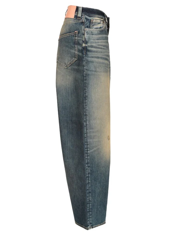 Acne Studios 2023 Blue Denim Pants - Image 3