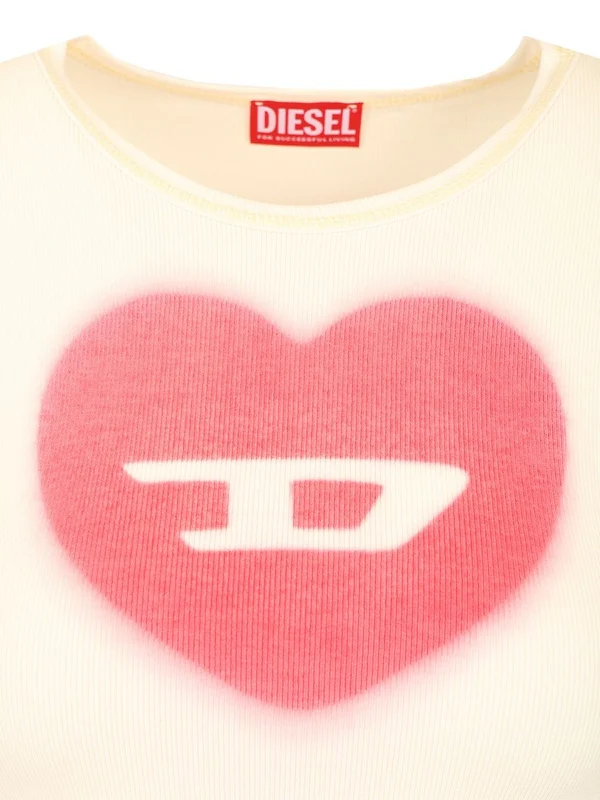 Diesel White Half Sleeve - Image 3