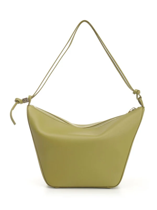 Loewe Hammock Hobo Green Mini Shoulder Bags - Image 3