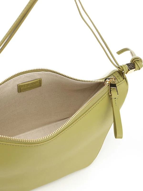Loewe Hammock Hobo Green Mini Shoulder Bags - Image 4