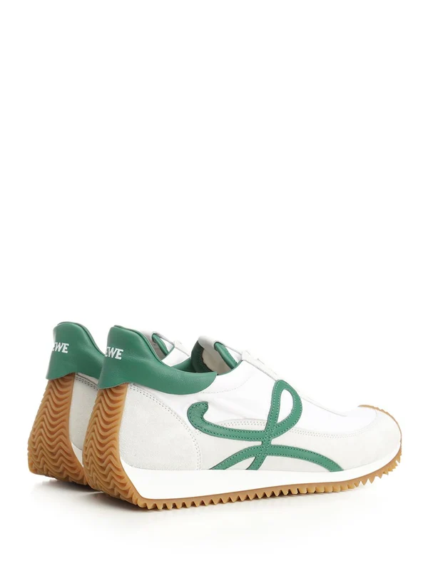 Loewe White Low Top Sneakers - Image 3