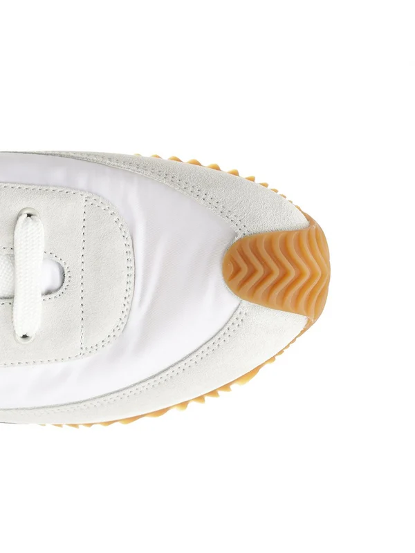 Loewe White Low Top Sneakers - Image 4