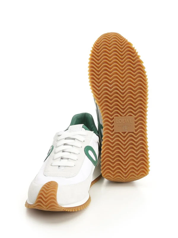 Loewe White Low Top Sneakers - Image 5