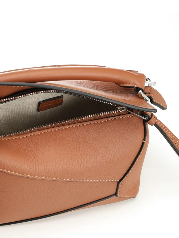 Loewe Puzzle Edge Brown Mini Shoulder Bags - Image 4