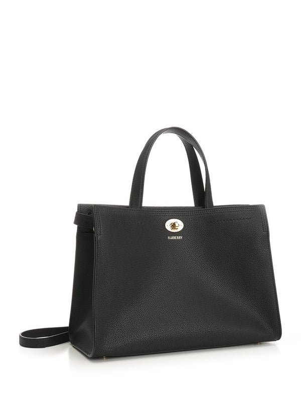 Burberry Cotswold Small Black Tote Bags - Image 2