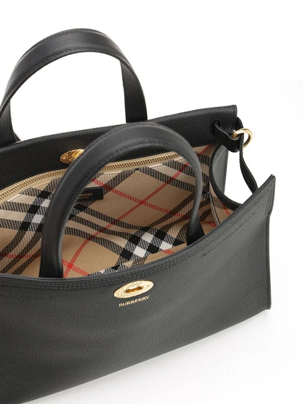Burberry Cotswold Small Black Tote Bags - Image 4