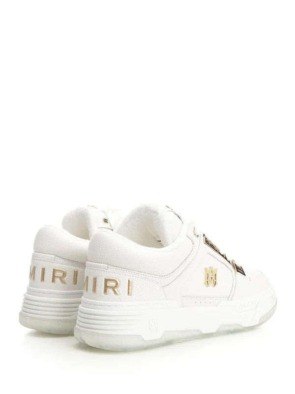 Amiri White Low Top Sneakers - Image 3