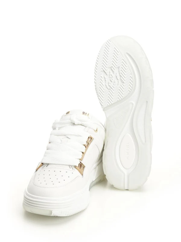 Amiri White Low Top Sneakers - Image 5