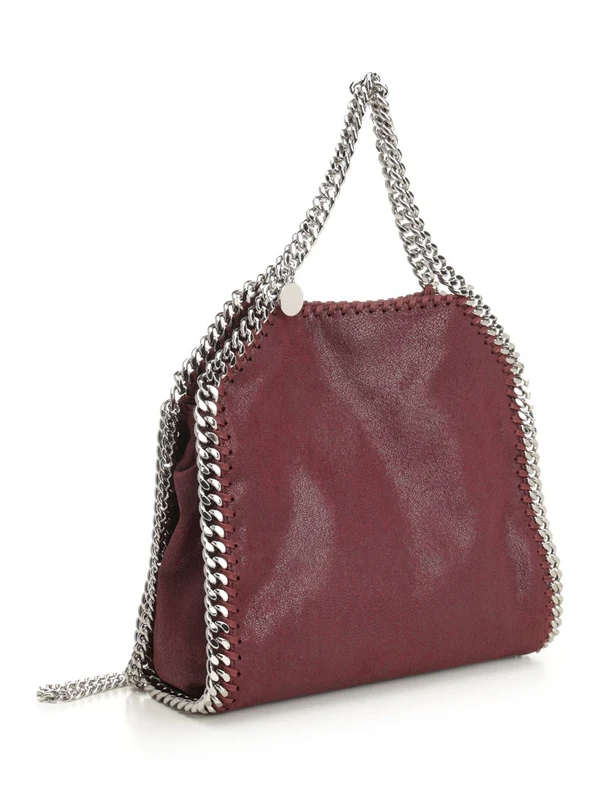 Stella Mccartney Burgundy Tote Bags - Image 2