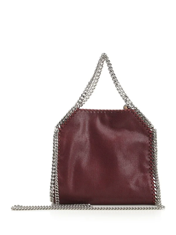 Stella Mccartney Burgundy Tote Bags - Image 3