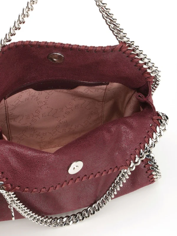 Stella Mccartney Burgundy Tote Bags - Image 4